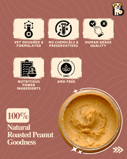 BFAB Peanut Butter for Dogs - 500g Pack of 1 2