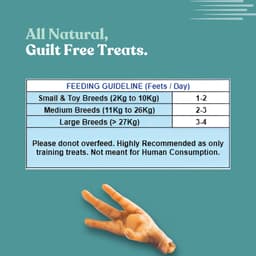 BFAB Dehydrated Crunchy Claws - Chicken Claws for Dogs 5